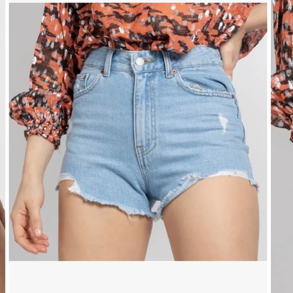 Dr. Denim Pants - Dr.Denim Skye distressed shorts